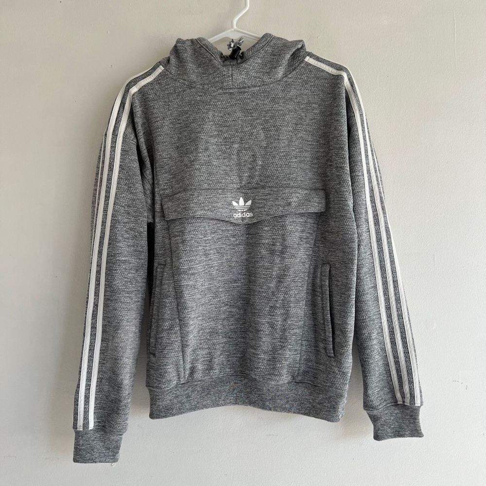 Adidas Men's Hoodie, Size M, Grey